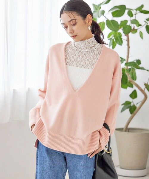 SHIPS / シップス ニット・セーター | 〈手洗い可能〉ウール カシミヤ Vネック プルオーバー | 詳細20