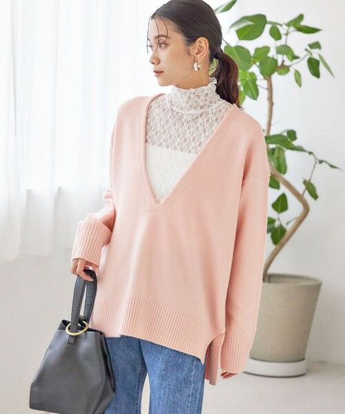 SHIPS / シップス ニット・セーター | 〈手洗い可能〉ウール カシミヤ Vネック プルオーバー | 詳細21