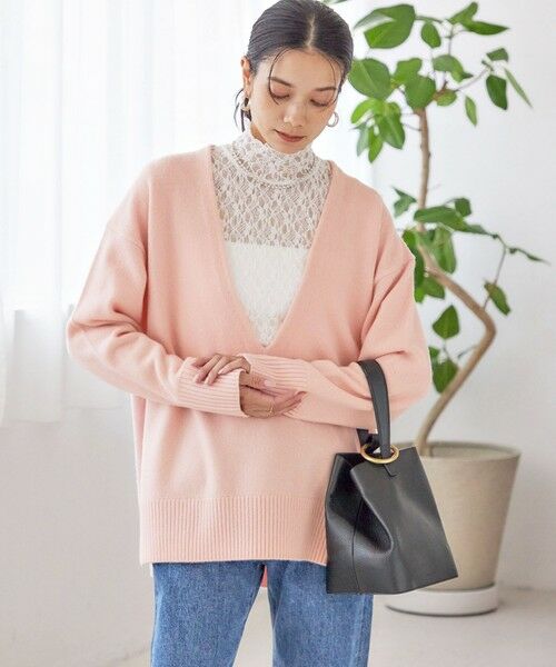 SHIPS / シップス ニット・セーター | 〈手洗い可能〉ウール カシミヤ Vネック プルオーバー | 詳細23