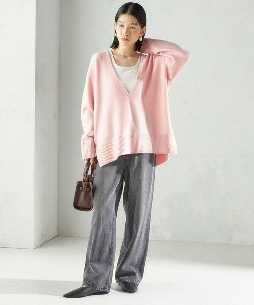 SHIPS / シップス ニット・セーター | 〈手洗い可能〉ウール カシミヤ Vネック プルオーバー | 詳細26