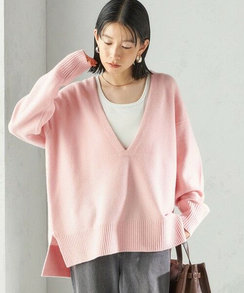 SHIPS / シップス ニット・セーター | 〈手洗い可能〉ウール カシミヤ Vネック プルオーバー | 詳細27