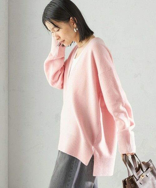 SHIPS / シップス ニット・セーター | 〈手洗い可能〉ウール カシミヤ Vネック プルオーバー | 詳細28