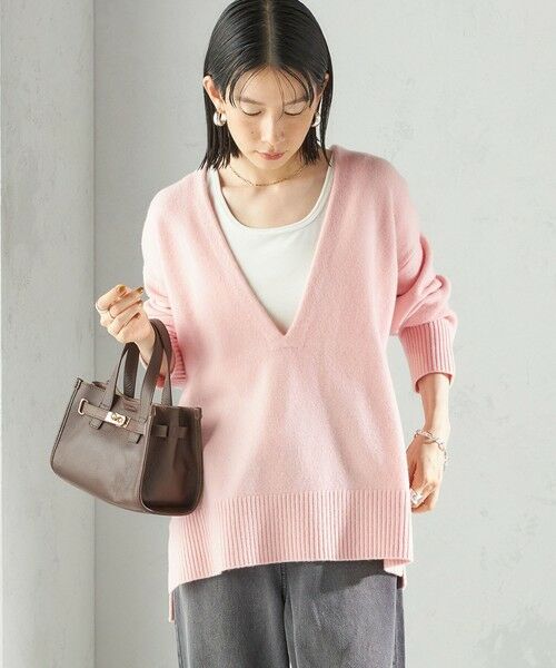 SHIPS / シップス ニット・セーター | 〈手洗い可能〉ウール カシミヤ Vネック プルオーバー | 詳細29