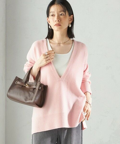 SHIPS / シップス ニット・セーター | 〈手洗い可能〉ウール カシミヤ Vネック プルオーバー | 詳細30