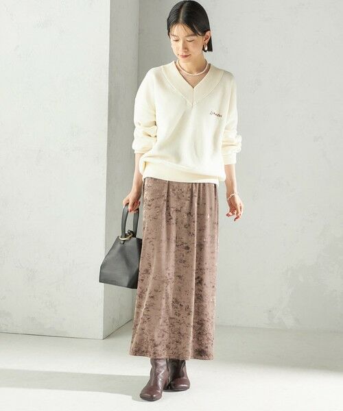 SHIPS / シップス ニット・セーター | 【SHIPS別注】J.J MERCER:〈洗濯機可能〉Vネック ニット | 詳細1