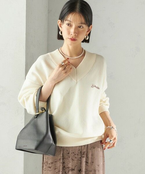 SHIPS / シップス ニット・セーター | 【SHIPS別注】J.J MERCER:〈洗濯機可能〉Vネック ニット | 詳細6