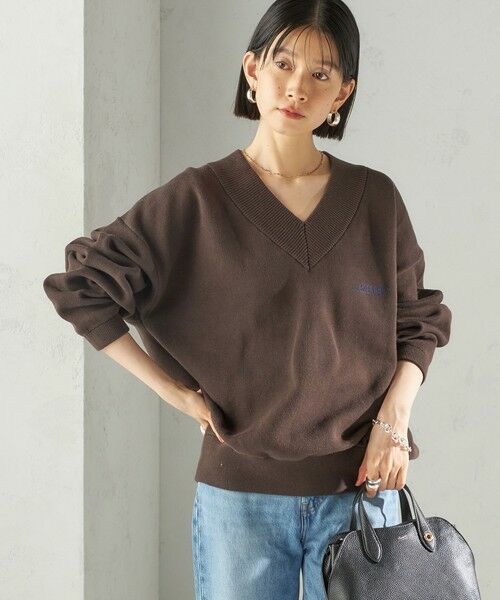SHIPS / シップス ニット・セーター | 【SHIPS別注】J.J MERCER:〈洗濯機可能〉Vネック ニット | 詳細25