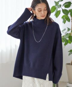 SHIPS / シップス ニット・セーター | 〈手洗い可能〉ウール カシミヤ ハイネック プルオーバー