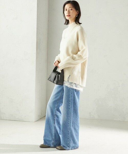 SHIPS / シップス ニット・セーター | 〈手洗い可能〉ウール カシミヤ ハイネック プルオーバー | 詳細10