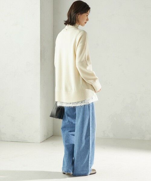 SHIPS / シップス ニット・セーター | 〈手洗い可能〉ウール カシミヤ ハイネック プルオーバー | 詳細11