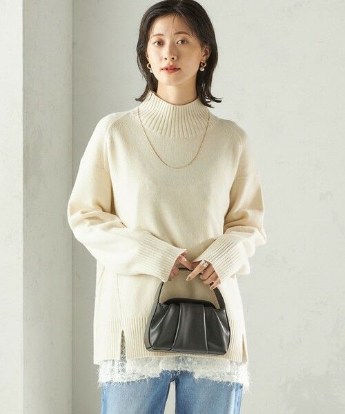 SHIPS / シップス ニット・セーター | 〈手洗い可能〉ウール カシミヤ ハイネック プルオーバー | 詳細12