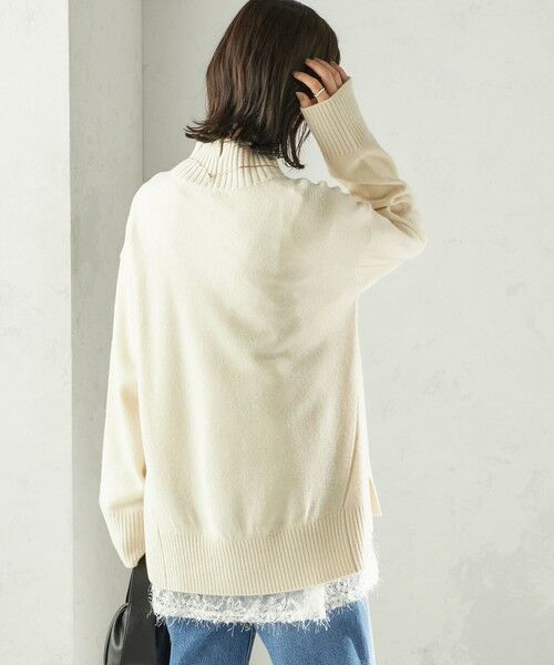 SHIPS / シップス ニット・セーター | 〈手洗い可能〉ウール カシミヤ ハイネック プルオーバー | 詳細13