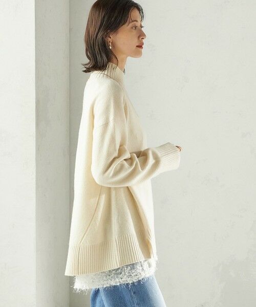 SHIPS / シップス ニット・セーター | 〈手洗い可能〉ウール カシミヤ ハイネック プルオーバー | 詳細14