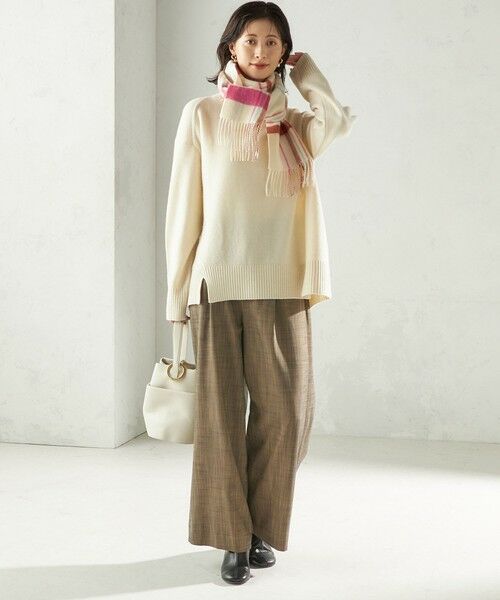 SHIPS / シップス ニット・セーター | 〈手洗い可能〉ウール カシミヤ ハイネック プルオーバー | 詳細16