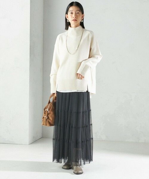 SHIPS / シップス ニット・セーター | 〈手洗い可能〉ウール カシミヤ ハイネック プルオーバー | 詳細19