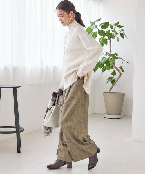 SHIPS / シップス ニット・セーター | 〈手洗い可能〉ウール カシミヤ ハイネック プルオーバー | 詳細2