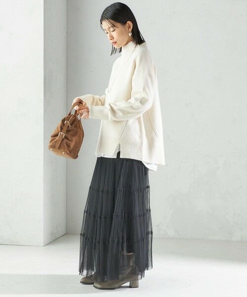 SHIPS / シップス ニット・セーター | 〈手洗い可能〉ウール カシミヤ ハイネック プルオーバー | 詳細20