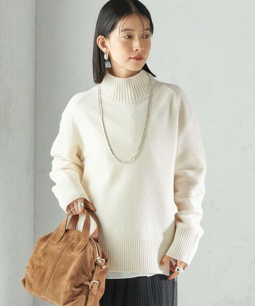 SHIPS / シップス ニット・セーター | 〈手洗い可能〉ウール カシミヤ ハイネック プルオーバー | 詳細22