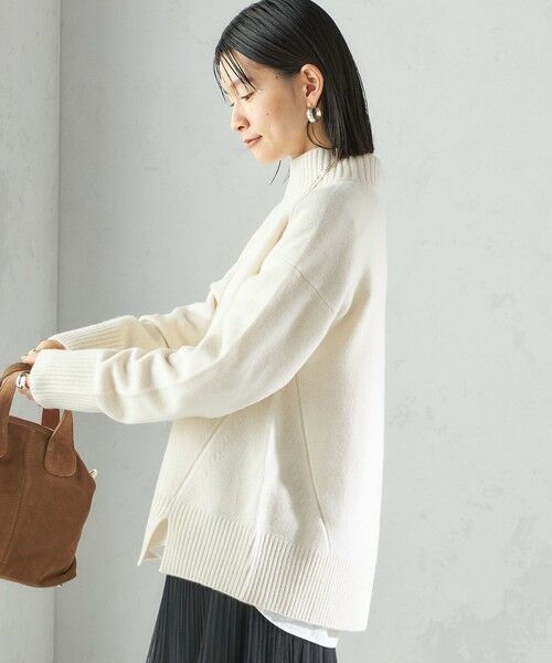 SHIPS / シップス ニット・セーター | 〈手洗い可能〉ウール カシミヤ ハイネック プルオーバー | 詳細23