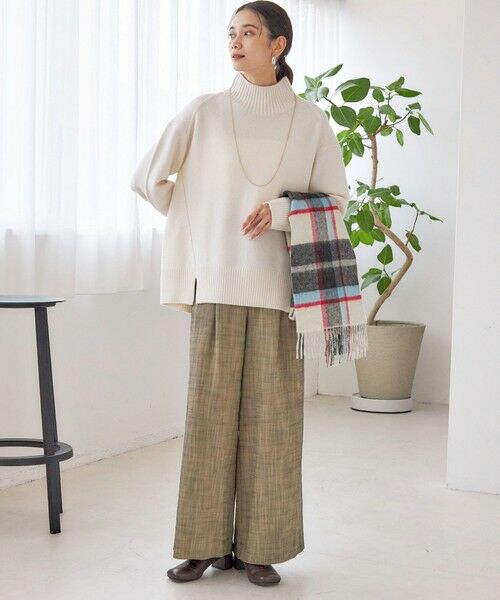 SHIPS / シップス ニット・セーター | 〈手洗い可能〉ウール カシミヤ ハイネック プルオーバー | 詳細4