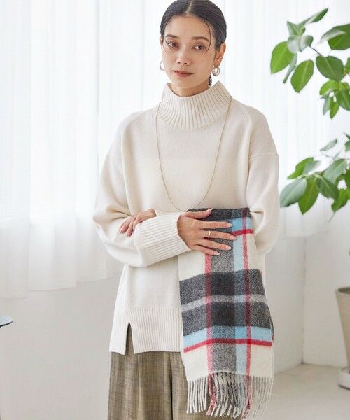 SHIPS / シップス ニット・セーター | 〈手洗い可能〉ウール カシミヤ ハイネック プルオーバー | 詳細5