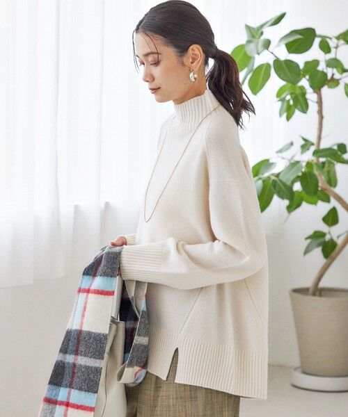 SHIPS / シップス ニット・セーター | 〈手洗い可能〉ウール カシミヤ ハイネック プルオーバー | 詳細6