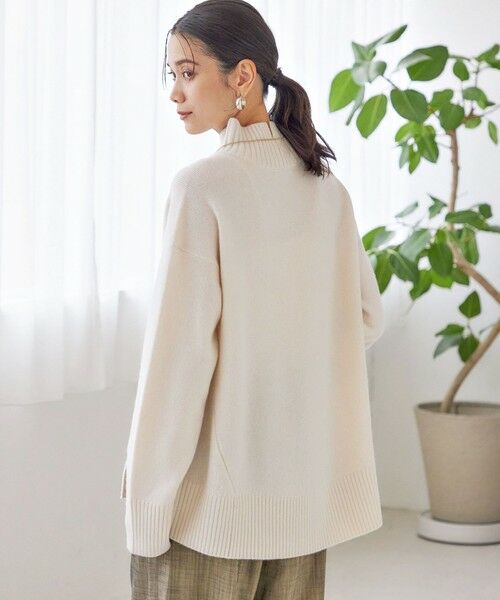 SHIPS / シップス ニット・セーター | 〈手洗い可能〉ウール カシミヤ ハイネック プルオーバー | 詳細7