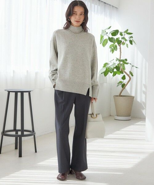 SHIPS / シップス ニット・セーター | 〈手洗い可能〉ウール カシミヤ ハイネック プルオーバー | 詳細27