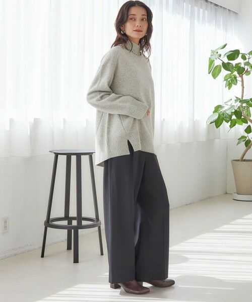 SHIPS / シップス ニット・セーター | 〈手洗い可能〉ウール カシミヤ ハイネック プルオーバー | 詳細28