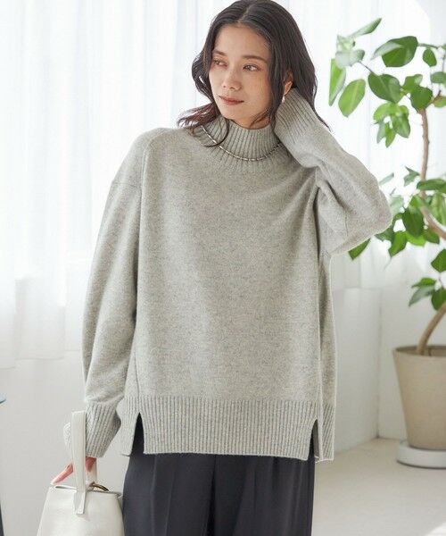 SHIPS / シップス ニット・セーター | 〈手洗い可能〉ウール カシミヤ ハイネック プルオーバー | 詳細29