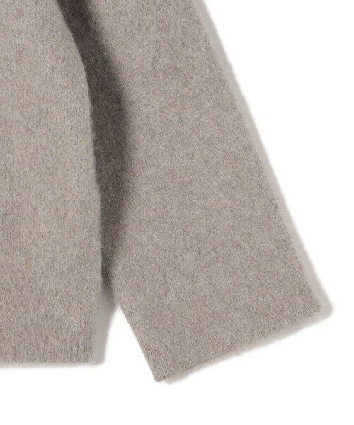 SHIPS / シップス その他アウター | フォックス ブレンド ノーカラー ニット コート | 詳細27