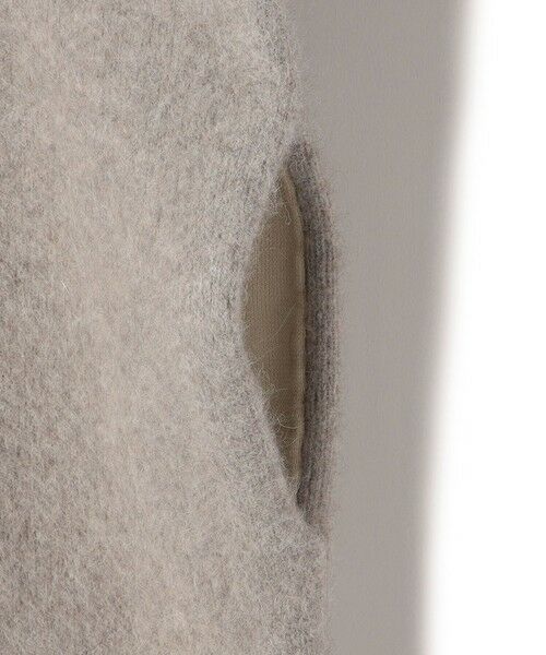 SHIPS / シップス その他アウター | フォックス ブレンド ノーカラー ニット コート | 詳細28