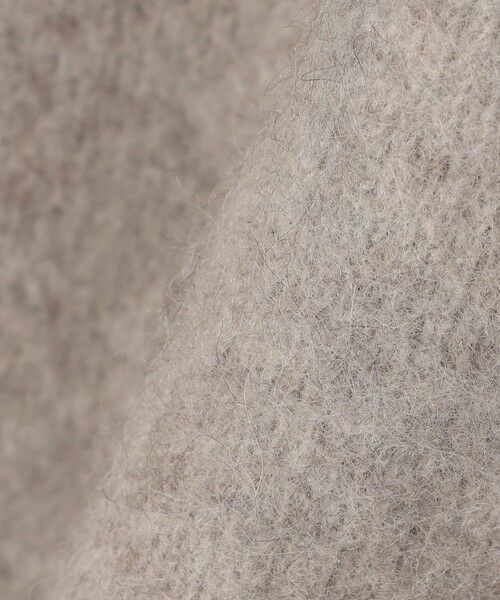 SHIPS / シップス その他アウター | フォックス ブレンド ノーカラー ニット コート | 詳細29