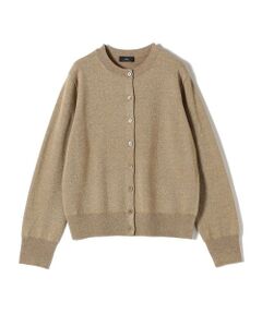 SHIPS / シップス カーディガン・ボレロ | SHIPS Primary Navy Label:〈手洗い可能〉VICTORIA ラメ カーディガン