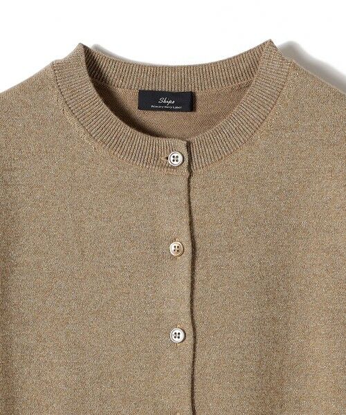 SHIPS / シップス カーディガン・ボレロ | SHIPS Primary Navy Label:〈手洗い可能〉VICTORIA ラメ カーディガン | 詳細4