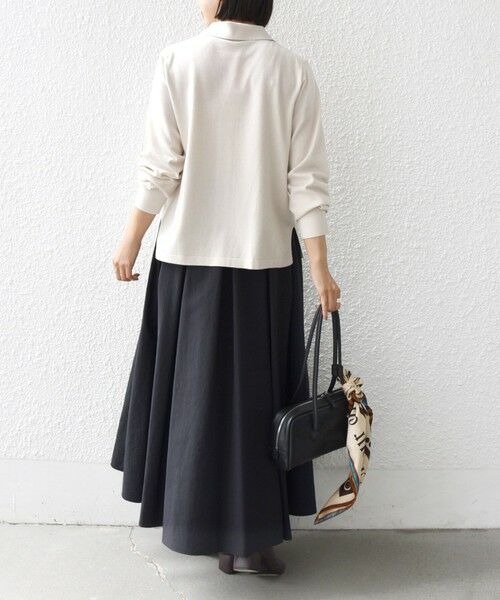 SHIPS / シップス カーディガン・ボレロ | 【WEB限定】〈手洗い可能〉ビーズ 刺しゅう 襟付 ニット カーディガン | 詳細12