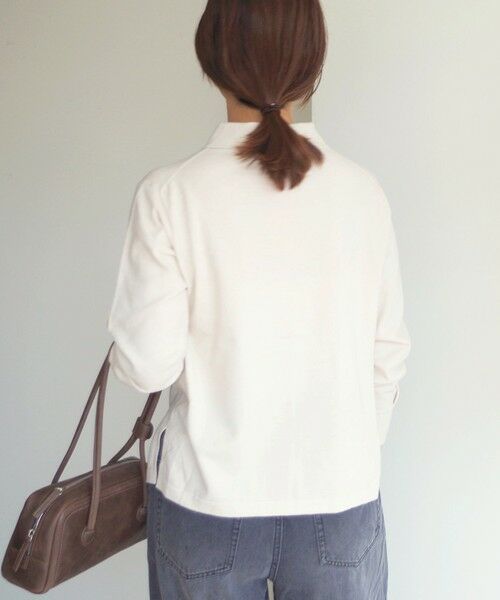 SHIPS / シップス カーディガン・ボレロ | 【WEB限定】〈手洗い可能〉ビーズ 刺しゅう 襟付 ニット カーディガン | 詳細8