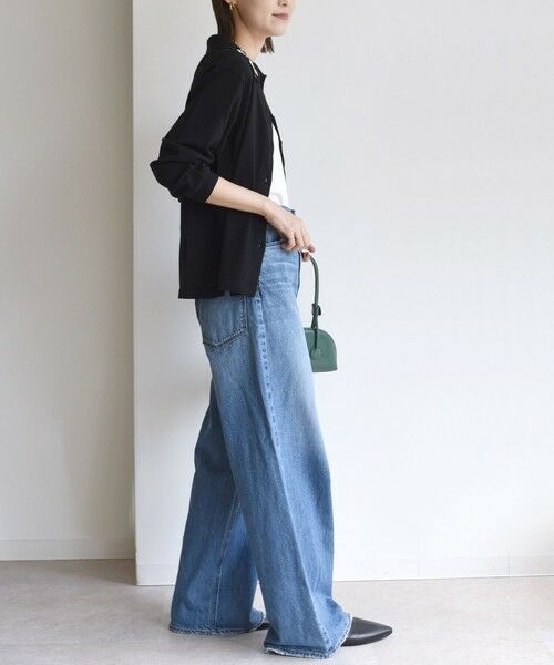 SHIPS / シップス カーディガン・ボレロ | 【WEB限定】〈手洗い可能〉ビーズ 刺しゅう 襟付 ニット カーディガン | 詳細25