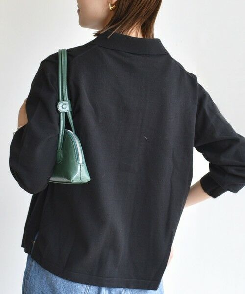 SHIPS / シップス カーディガン・ボレロ | 【WEB限定】〈手洗い可能〉ビーズ 刺しゅう 襟付 ニット カーディガン | 詳細28