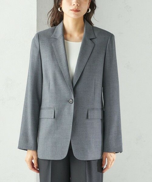 SHIPS / シップス テーラードジャケット | ウーステッド テーラード ジャケット（セットアップ対応） | 詳細16