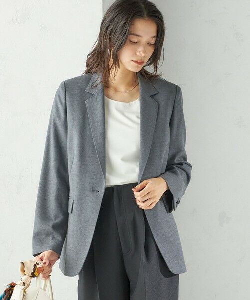 SHIPS / シップス テーラードジャケット | ウーステッド テーラード ジャケット（セットアップ対応） | 詳細5
