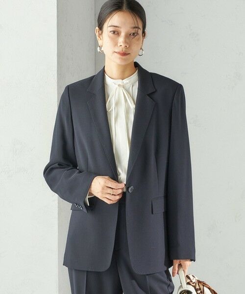 SHIPS / シップス テーラードジャケット | ウーステッド テーラード ジャケット（セットアップ対応） | 詳細25