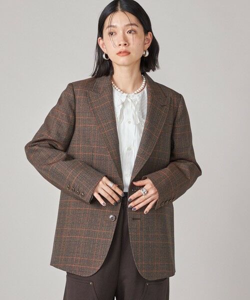 SHIPS / シップス テーラードジャケット | SHIPS NINE CASE: チェック テーラード ジャケット | 詳細10