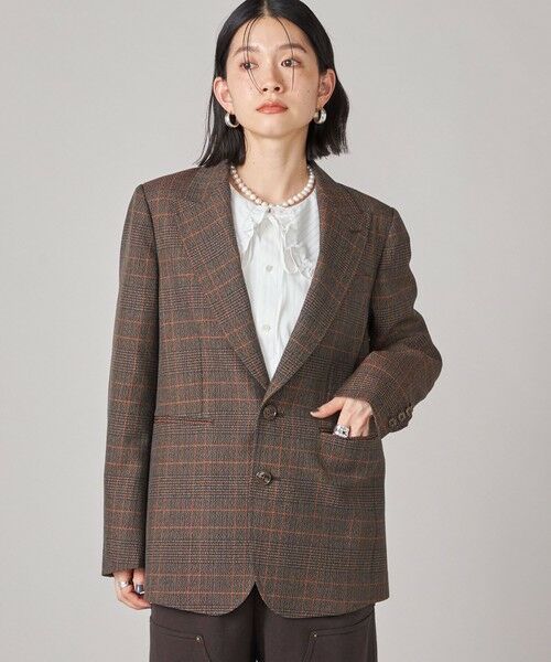 SHIPS / シップス テーラードジャケット | SHIPS NINE CASE: チェック テーラード ジャケット | 詳細12