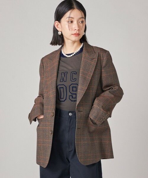 SHIPS / シップス テーラードジャケット | SHIPS NINE CASE: チェック テーラード ジャケット | 詳細18