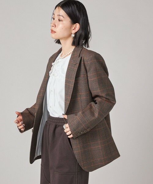 SHIPS / シップス テーラードジャケット | SHIPS NINE CASE: チェック テーラード ジャケット | 詳細7