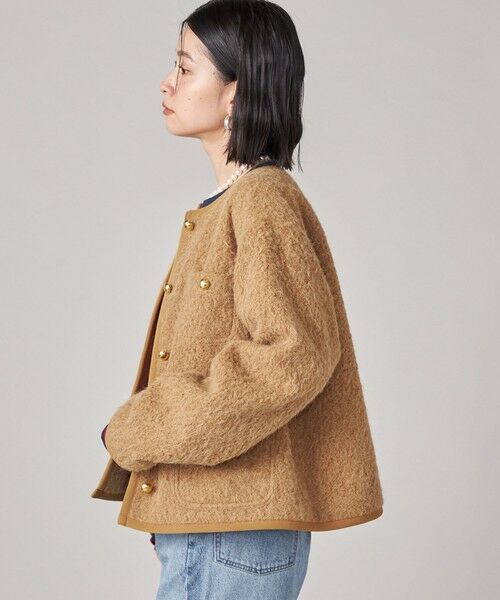 SHIPS / シップス ノーカラージャケット | SHIPS NINE CASE: ノーカラー ジャケット | 詳細10