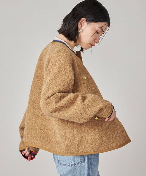 SHIPS / シップス ノーカラージャケット | SHIPS NINE CASE: ノーカラー ジャケット | 詳細12