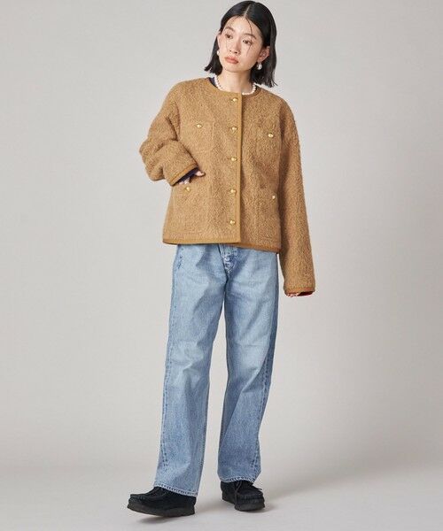 SHIPS / シップス ノーカラージャケット | SHIPS NINE CASE: ノーカラー ジャケット | 詳細14