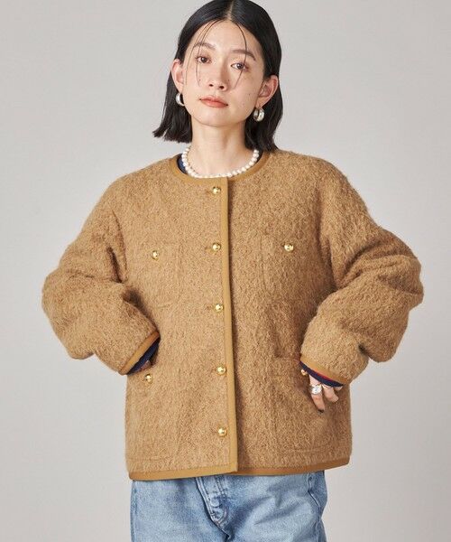 SHIPS / シップス ノーカラージャケット | SHIPS NINE CASE: ノーカラー ジャケット | 詳細16